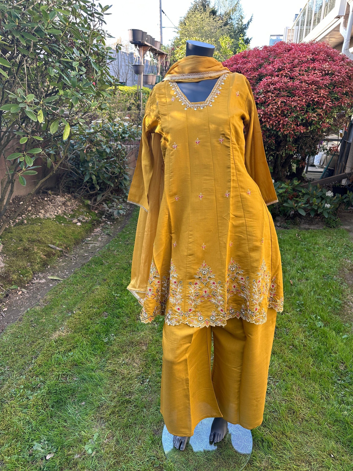 Short Anarkali Suit