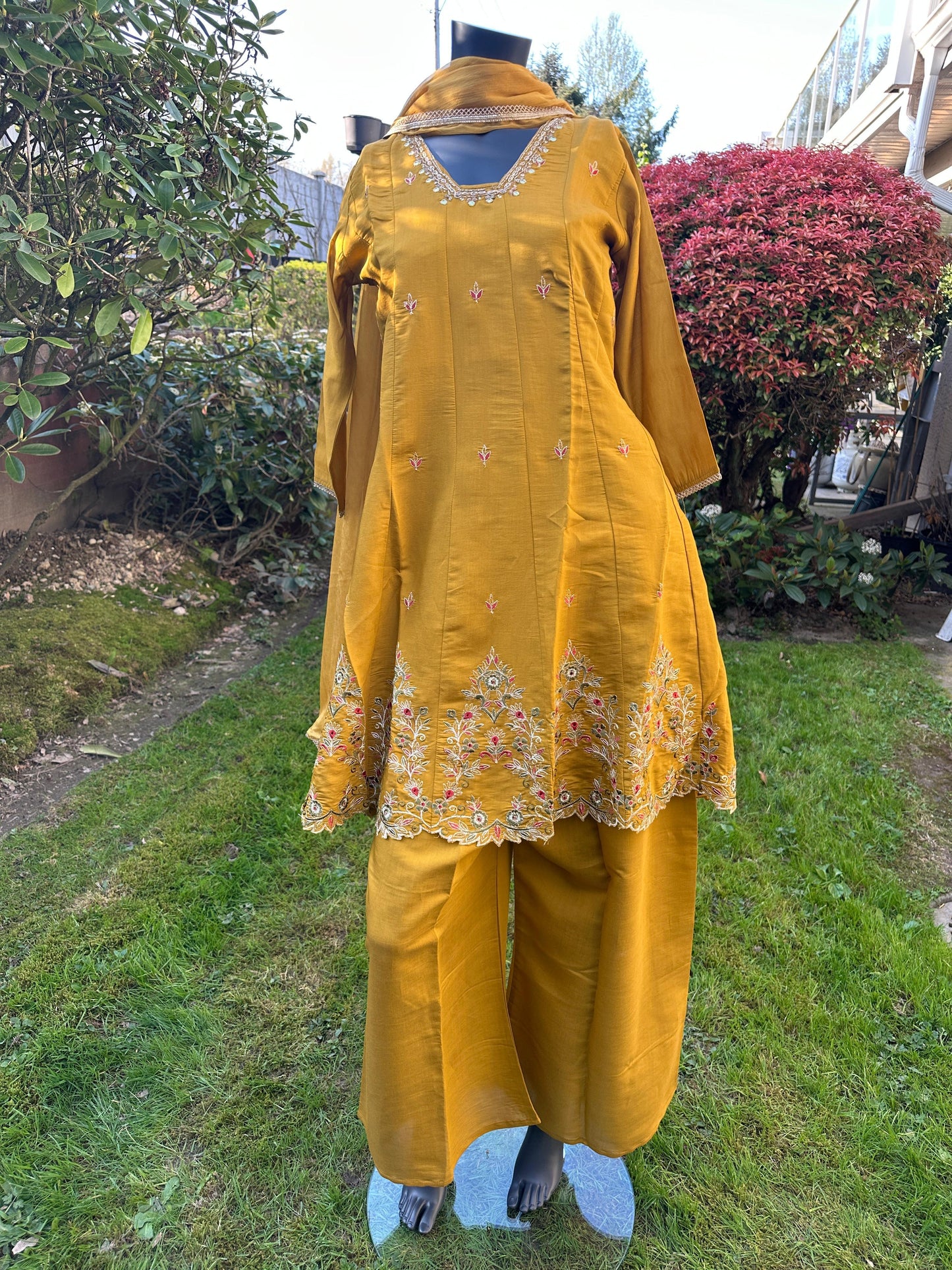 Short Anarkali Suit