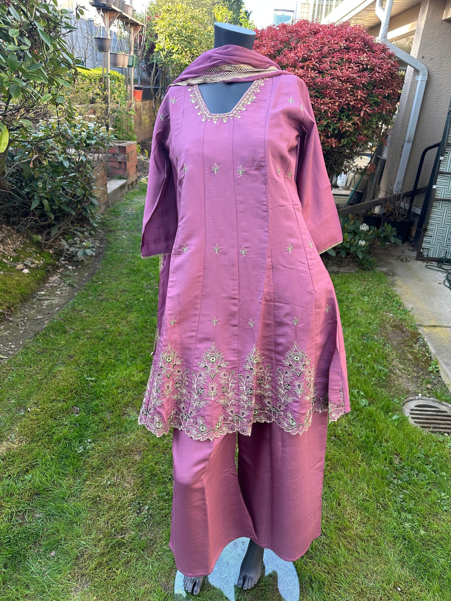 Short Anarkali Suit