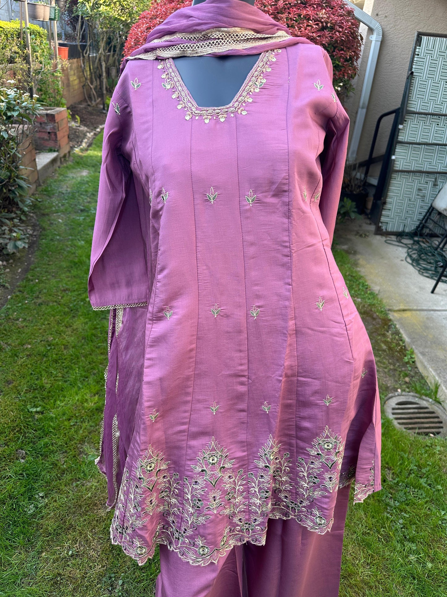 Short Anarkali Suit