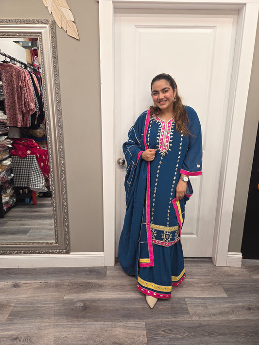 Traditional Gotta Patti Suit