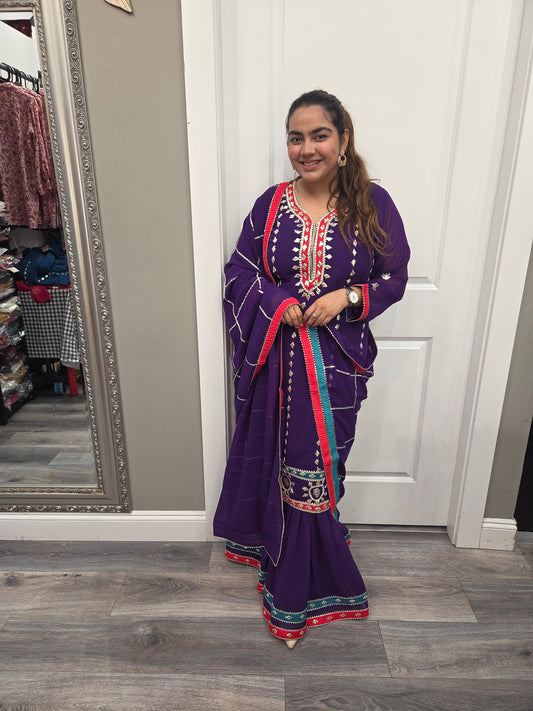 Traditional Gotta Patti Suit