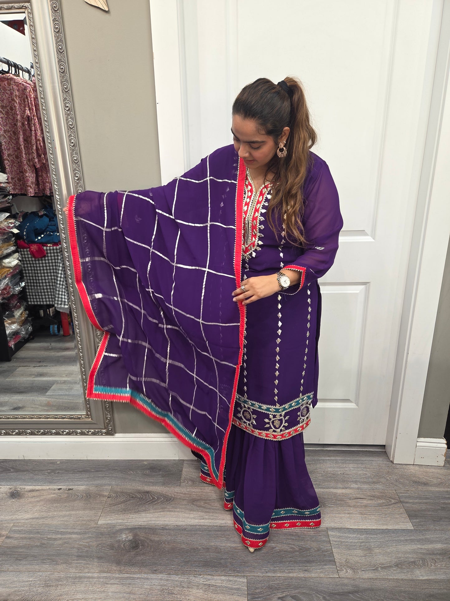 Traditional Gotta Patti Suit