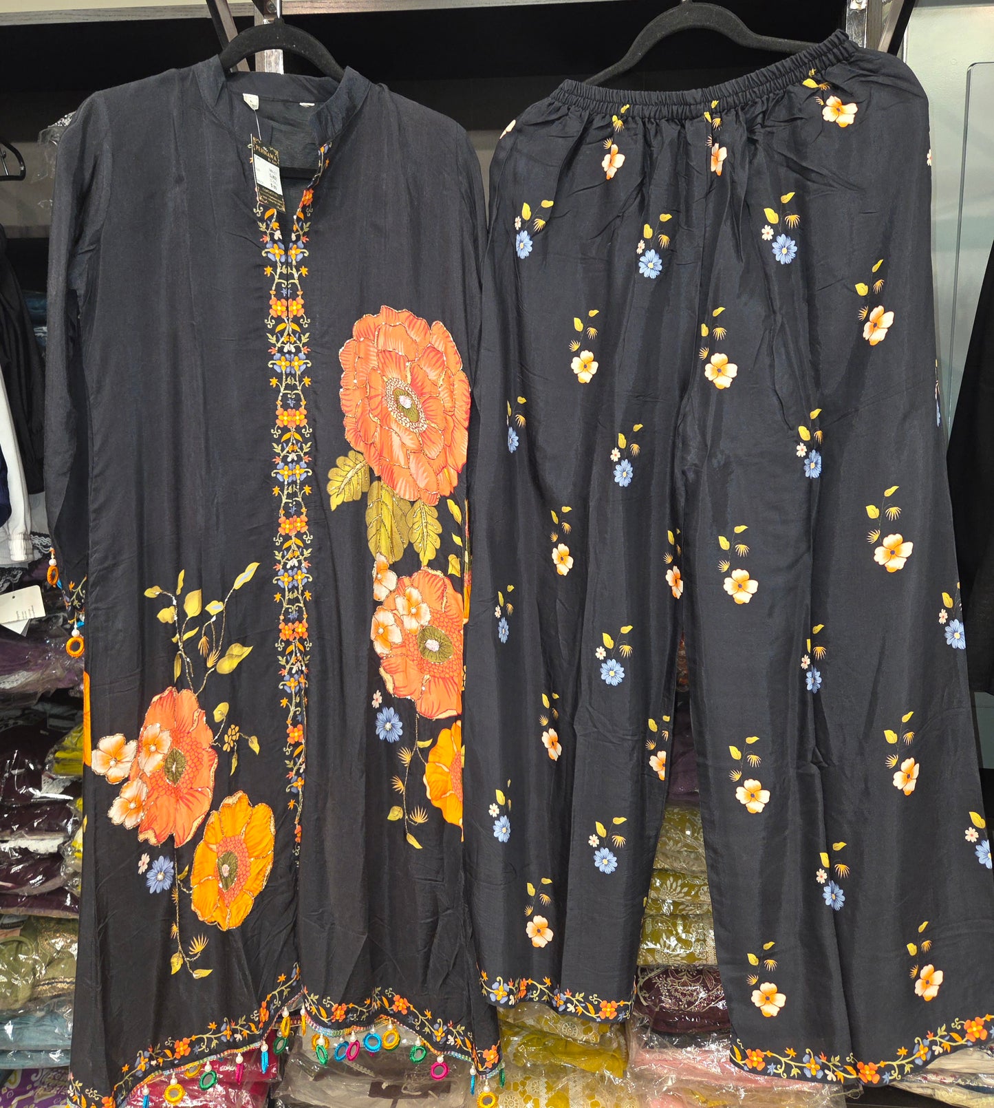 Party Wear Muslin Coordset