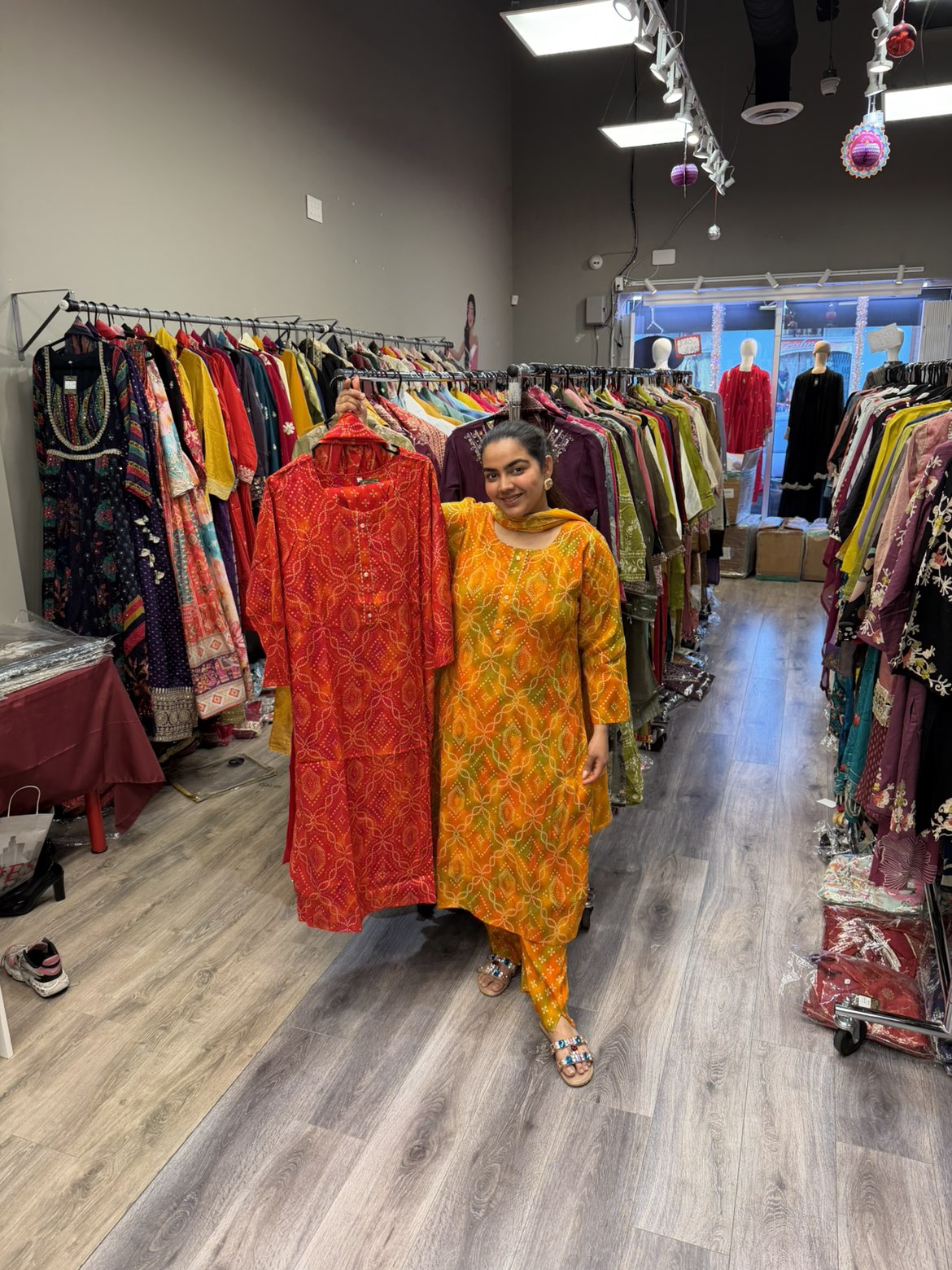Bandhani print Suit